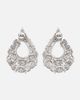 Ananya Ananya Scatter Lotus 18kt white gold earrings with diamonds - 4