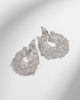Ananya Ananya Scatter Lotus 18kt white gold earrings with diamonds - 5