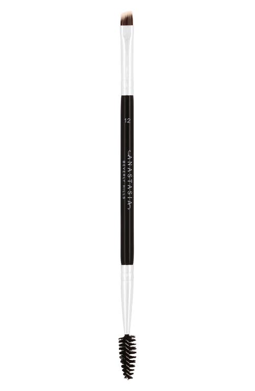 Anastasia Beverly Hills Anastasia Beverly Hills #12 Large Synthetic Duo Brow Brush 