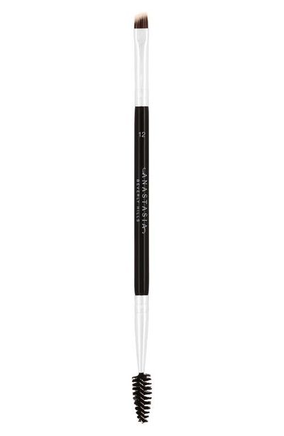 Anastasia Beverly Hills Anastasia Beverly Hills #12 Large Synthetic Duo Brow Brush 
