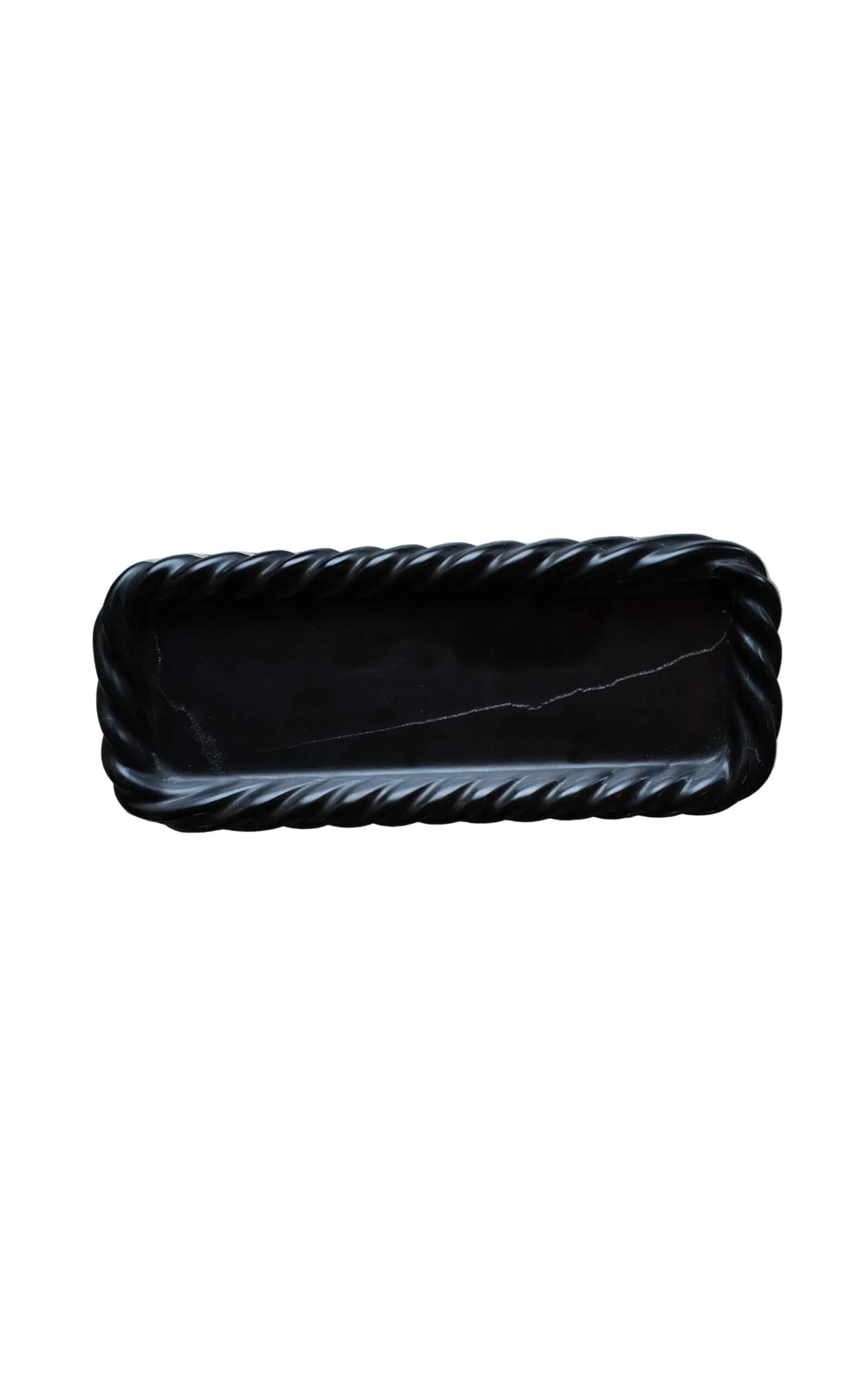 Anastasio Home Anastasio Home Natalie Marble Tray Black