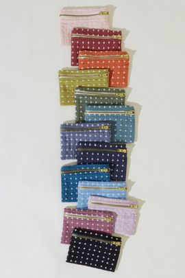 Anchal Anchal Cross-Stitch Coin Purse