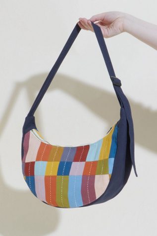 Anchal - Mosaic Crescent Bag