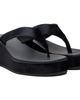 Ancient Greek Sandals Ancient Greek Sandals Black Charys Low Wedge Heeled Sandals - 4