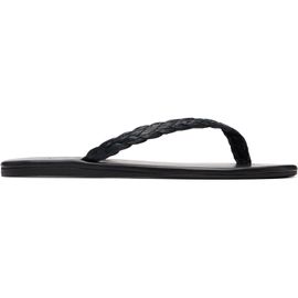 Ancient Greek Sandals Ancient Greek Sandals Black Saionara Raffia Flip-Flops