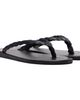 Ancient Greek Sandals Ancient Greek Sandals Black Saionara Raffia Flip-Flops - 4