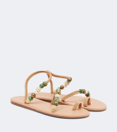 Ancient Greek Sandals Ancient Greek Sandals Eleftheria beaded sandals