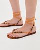 Ancient Greek Sandals Ancient Greek Sandals Esther Bead Sandals Caramel - 5
