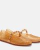 Ancient Greek Sandals Ancient Greek Sandals Iro embellished fishnet ballet flats - 1