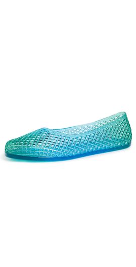Ancient Greek Sandals Ancient Greek Sandals Iro Flats Blue/Green