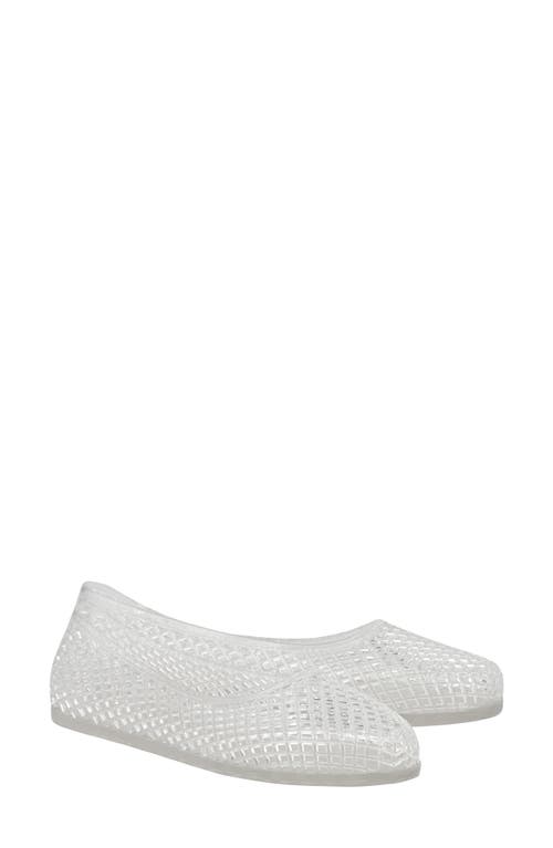Ancient Greek Sandals Ancient Greek Sandals Iro Mesh Jelly Flat