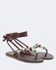 Ancient Greek Sandals Ancient Greek Sandals Katia beaded thong sandals - 1