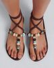 Ancient Greek Sandals Ancient Greek Sandals Katia beaded thong sandals - 2