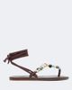 Ancient Greek Sandals Ancient Greek Sandals Katia beaded thong sandals - 5