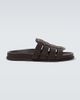 Ancient Greek Sandals Ancient Greek Sandals Laodamas leather fisherman sandals - 1