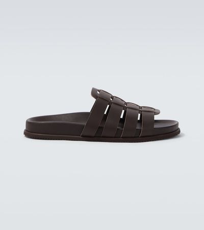 Ancient Greek Sandals Ancient Greek Sandals Laodamas leather fisherman sandals