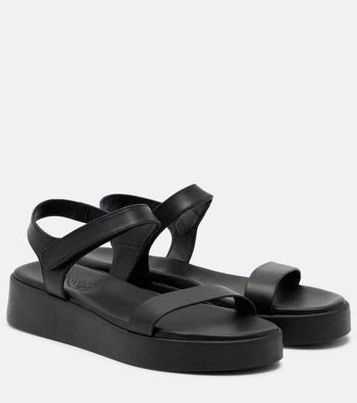 Ancient Greek Sandals Ancient Greek Sandals Leather platform sandals