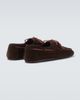 Ancient Greek Sandals Ancient Greek Sandals Pliario suede boat shoes - 4
