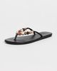 Ancient Greek Sandals Ancient Greek Sandals Saionara Bead Flip Flops Black - 2