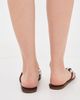 Ancient Greek Sandals Ancient Greek Sandals Saionara Bead Flip Flops Brown - 5