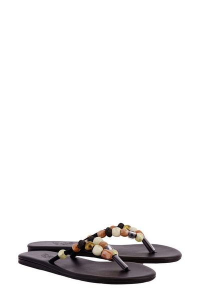 Ancient Greek Sandals Ancient Greek Sandals Saionara Beaded Flip Flop