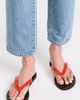 Ancient Greek Sandals Ancient Greek Sandals Saionara Jelly Flip Flops Clear Red 37 - 3