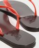 Ancient Greek Sandals Ancient Greek Sandals Saionara Jelly Flip Flops Clear Red 37 - 4
