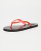 Ancient Greek Sandals Ancient Greek Sandals Saionara Jelly Flip Flops Clear Red 37 - 5