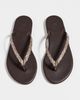 Ancient Greek Sandals Ancient Greek Sandals Saionara Raffia Flip Flops Brown - 2