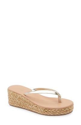 Ancient Greek Sandals Ancient Greek Sandals Saionara Wedge Thong Sandal