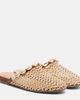 Ancient Greek Sandals Ancient Greek Sandals Slipper embellished raffia mules - 1