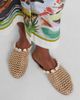 Ancient Greek Sandals Ancient Greek Sandals Slipper embellished raffia mules - 2