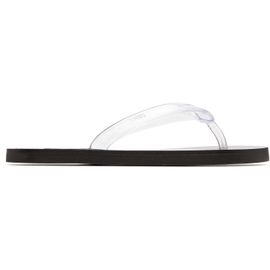 Ancient Greek Sandals Ancient Greek Sandals Transparent & Black Saionara Jelly Flip-Flops