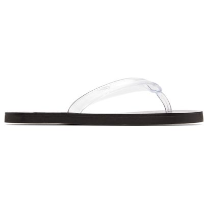 Ancient Greek Sandals Ancient Greek Sandals Transparent & Black Saionara Jelly Flip-Flops