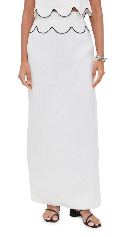 Ancora Ancora The Gloomy Skirt Ivory M