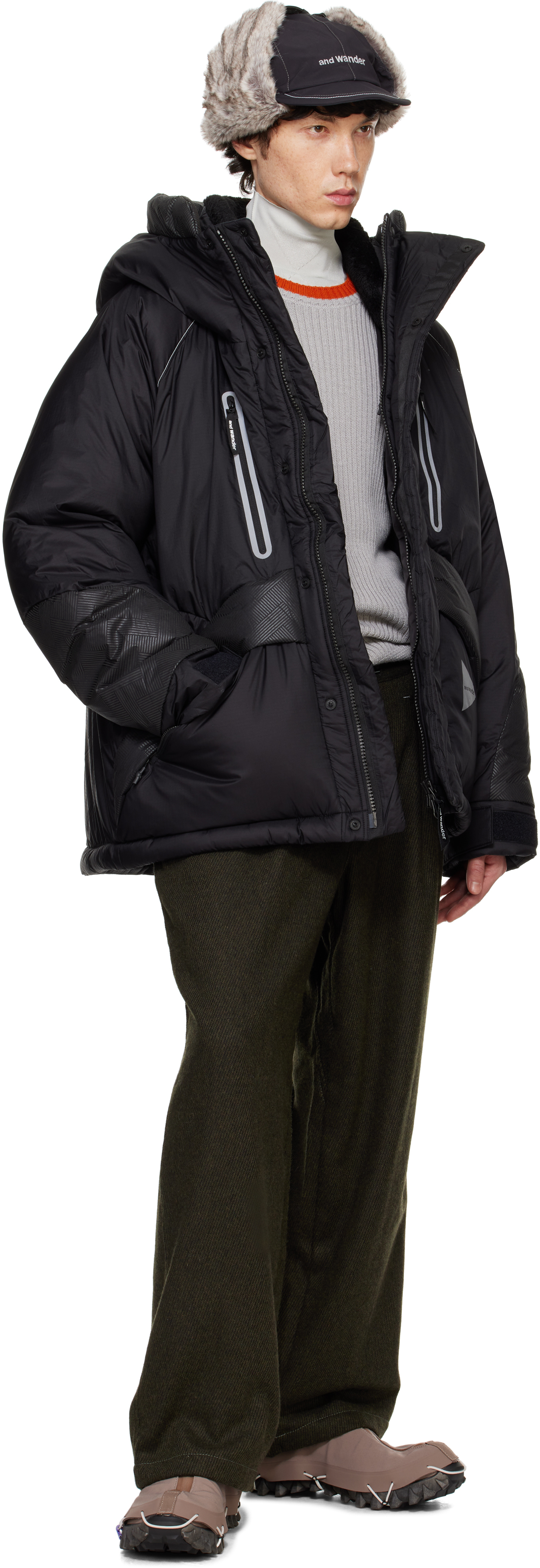 美品】and wonder 新素材tech puff jacket opium And Wander Diamond 