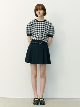 AND YOU Balk A Line Pleats Shorts