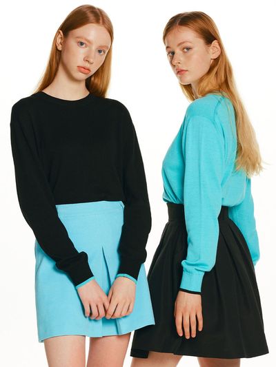 AND YOU Dante Round Neck Sweater