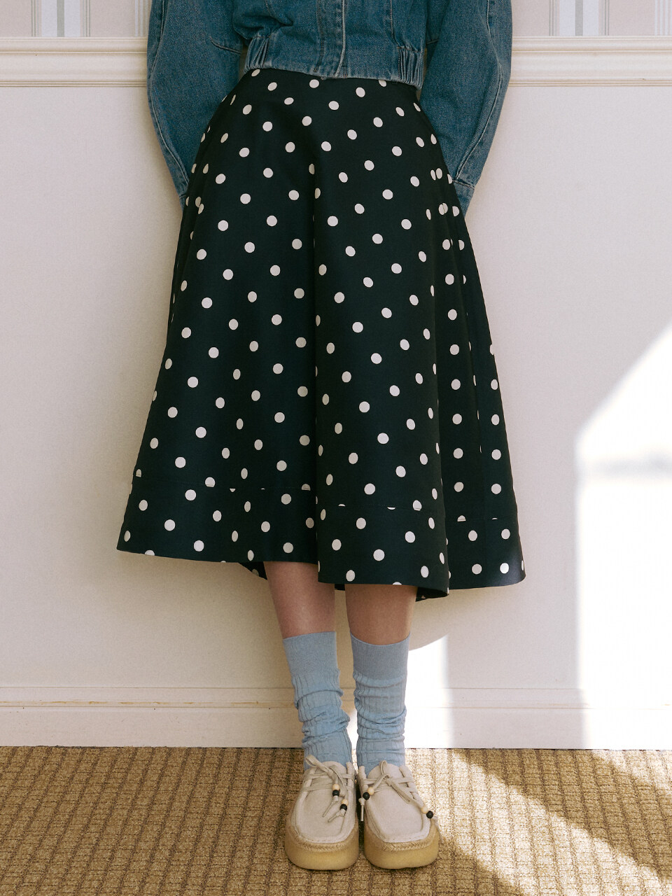 AND YOU Dellovo Flared Skirt