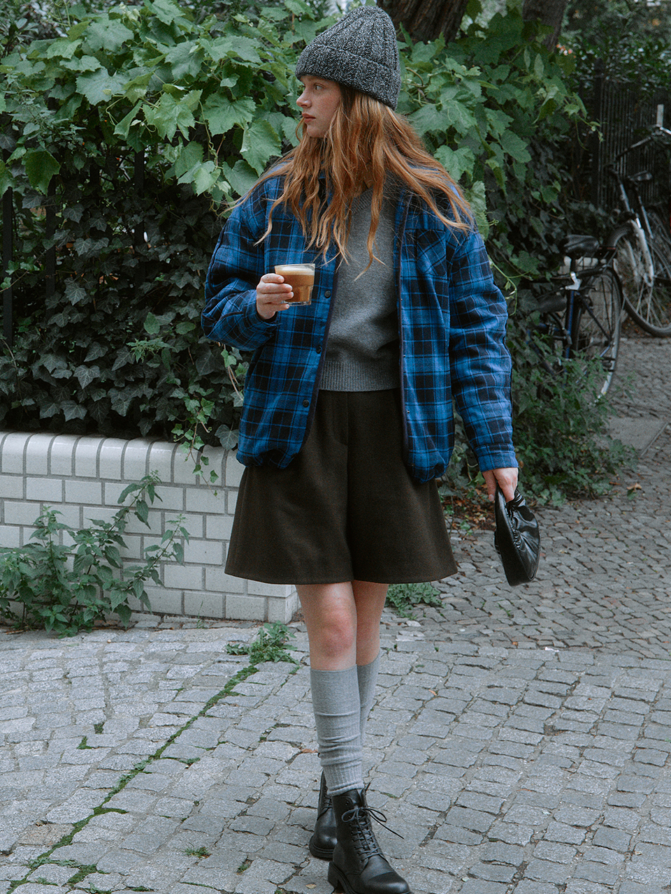 AND YOU DROSSEL Tucked Half Pants_2 Color