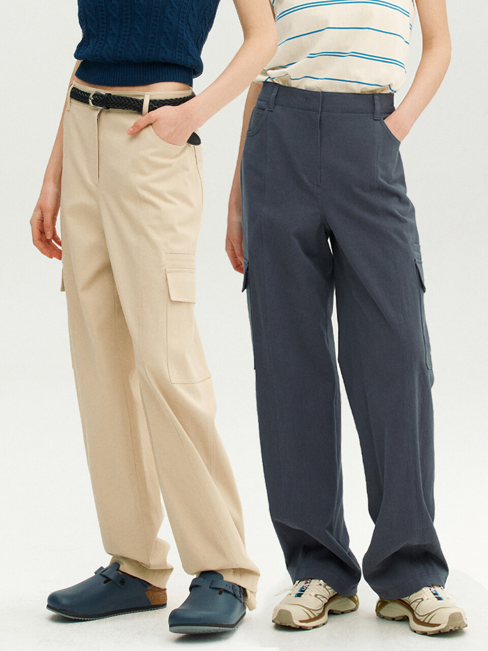 AND YOU GONDOLA Cargo Pants _2 Colors