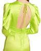 Andamane Women's Hope Satin Puff-Sleeve Minidress - 6