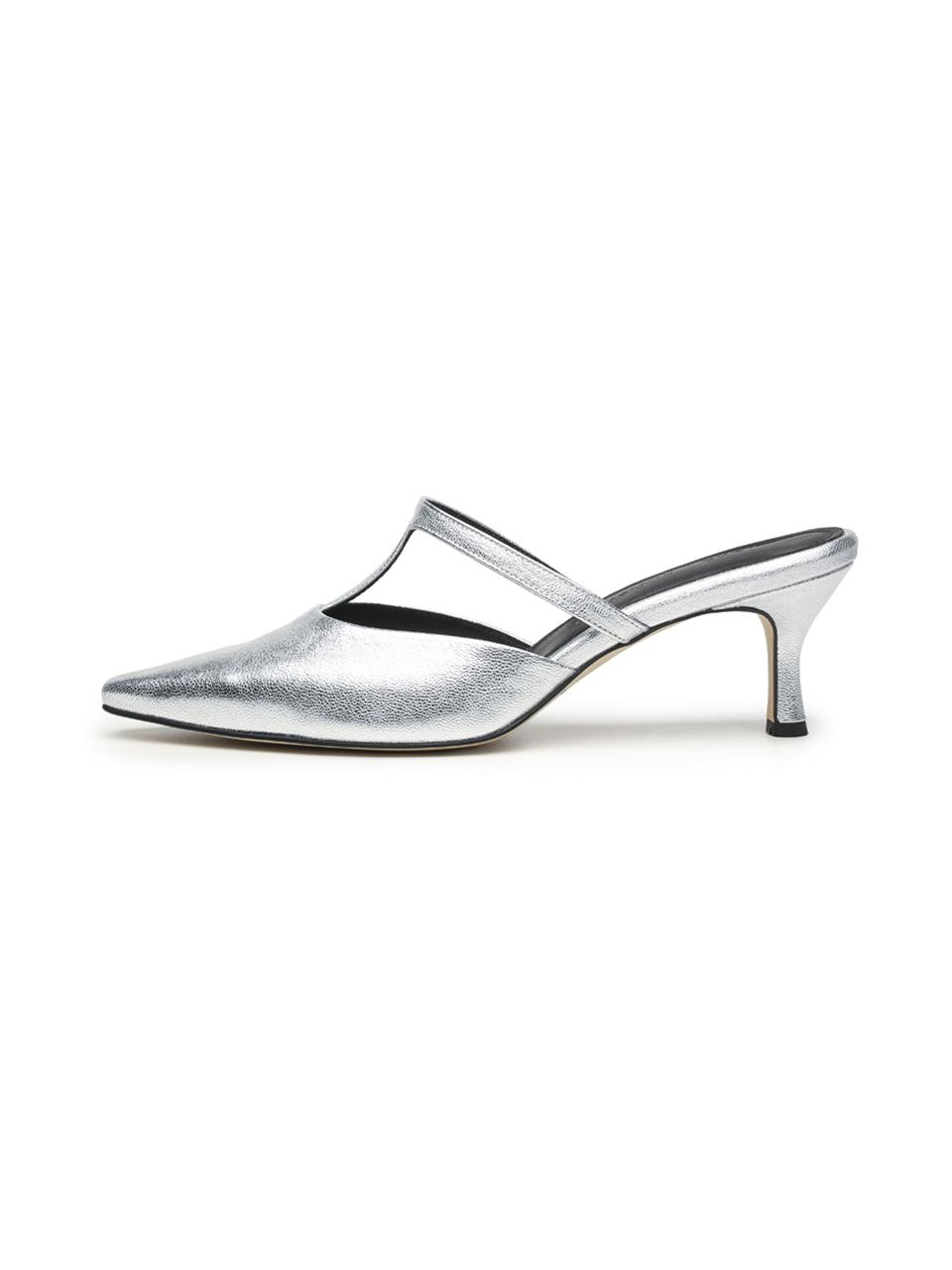 ANDBUTTERUM Cherub Mule [Silver] (BF5APU13SV)