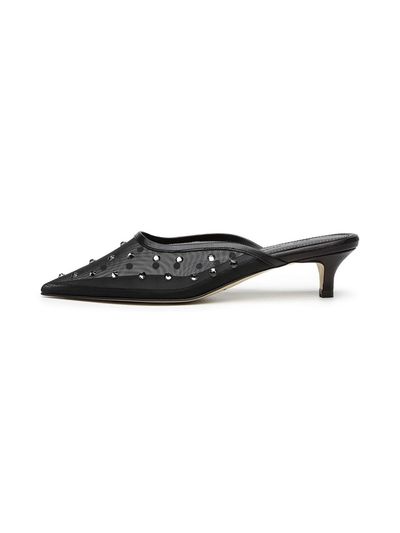 ANDBUTTERUM Dew Mule Sandals [Black] (BF5APU17BK)