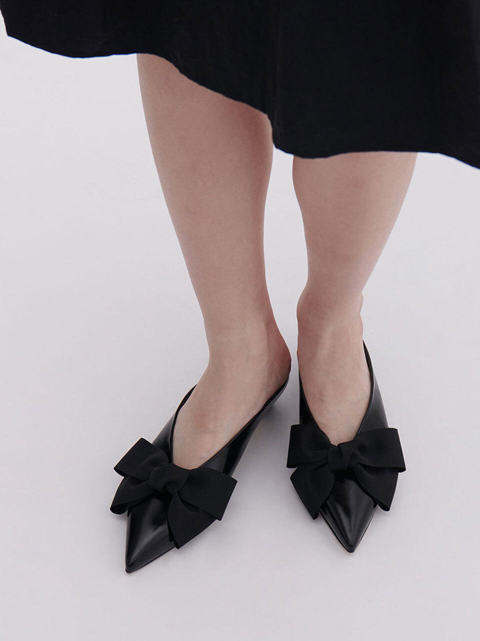 ANDBUTTERUM Halo Mule [Black] (BF5APU30BK)