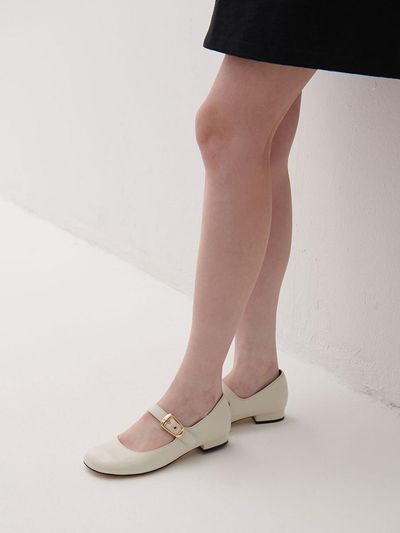 ANDBUTTERUM Mirage Mary Jane [Ivory] (BF5APJ06IV)