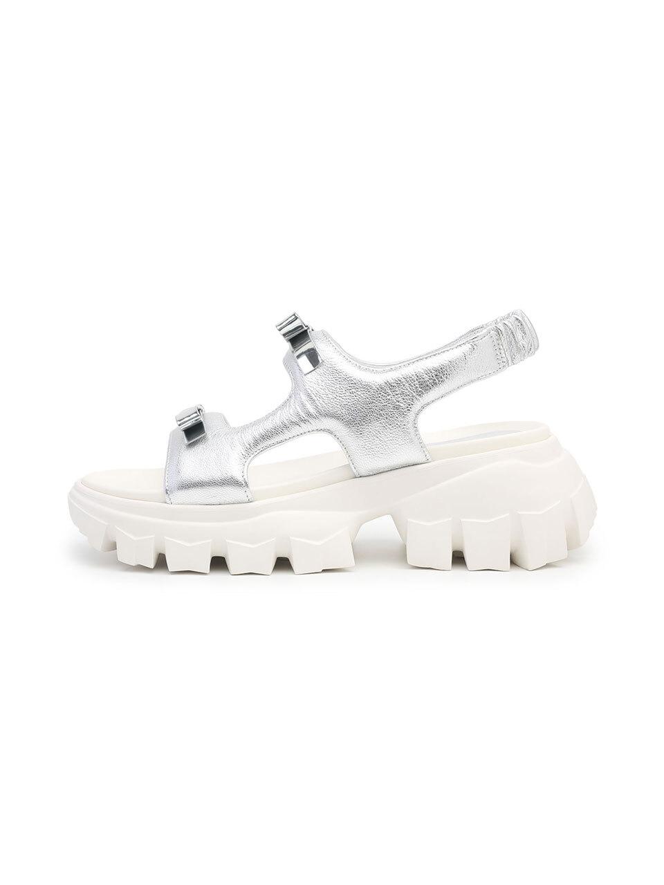 ANDBUTTERUM Misty Sandals [Silver] (BF5BSD33SV)
