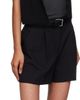 Anderson's Anderson's Black Narrow Pony Leather Buckle Belt - 2