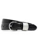 Anderson's Anderson's Faux Croc Leather Belt Black - 1