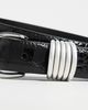 Anderson's Anderson's Faux Croc Leather Belt Black - 5